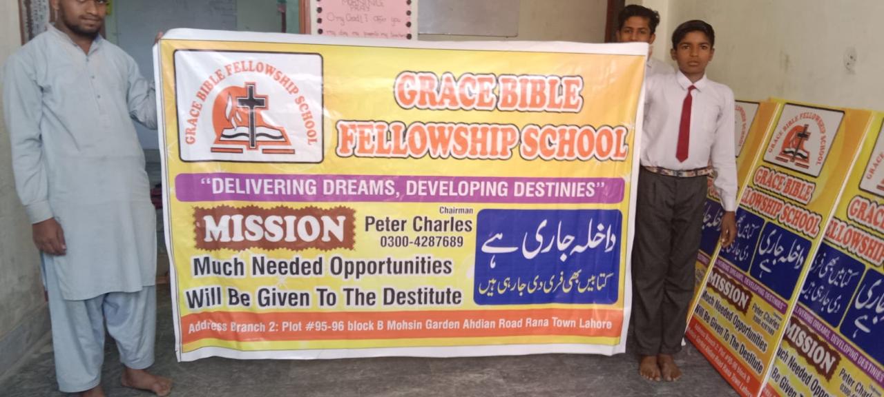 Grace Bible Fellowship School Students Learning